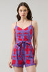 Rory Abstract Kirsten Tie Romper